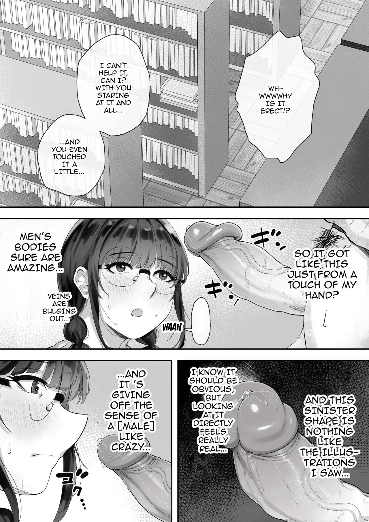 Kyonyuu no Tosho Iinchou wa Ecchi na Koto ni Kyoumi Shinshin | The Busty Library Committee President Is Very Interested In Lewd Stuff page 7 full