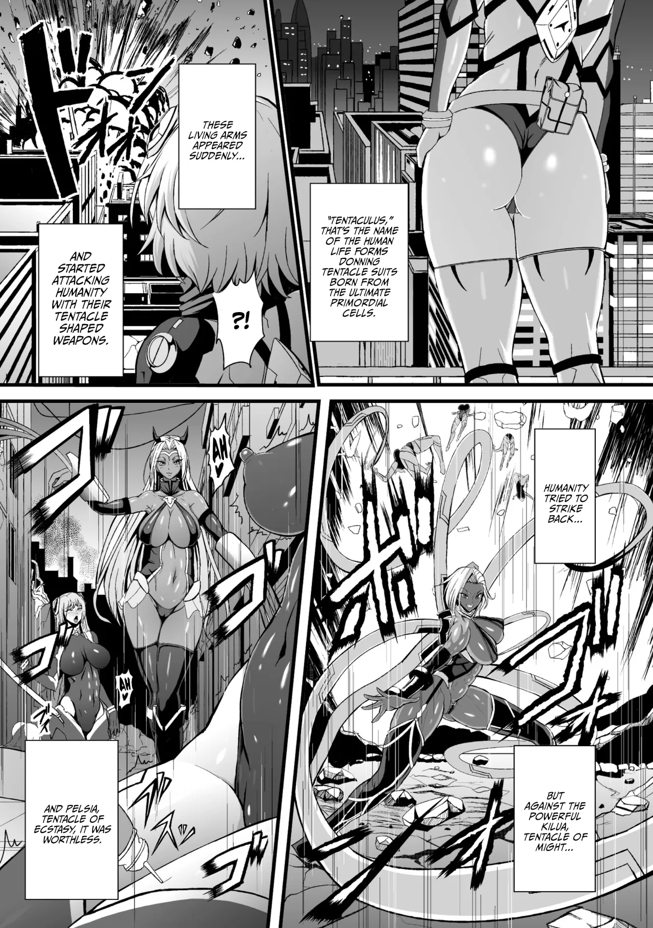 Shokusou Senki LUCA | Tentacle Suit Chronicles LUCA page 1 full