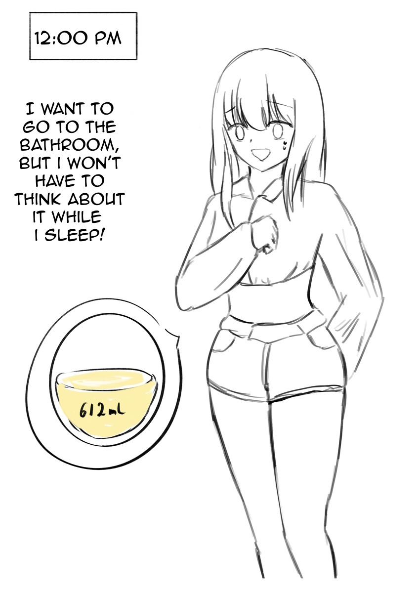 A girl who is going to hold her pee for 24 hours page 6 full