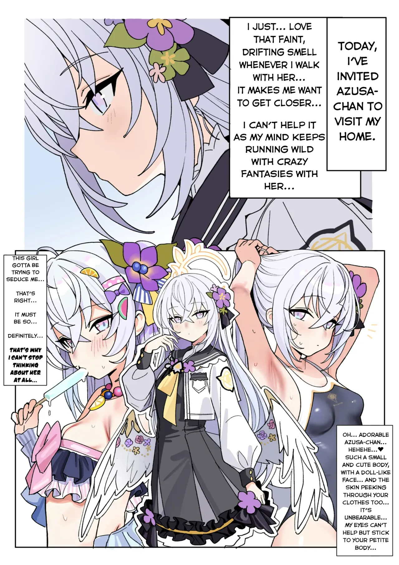 Hakudaku Tenshi to no, Torokeru You na Joukou page 3 full