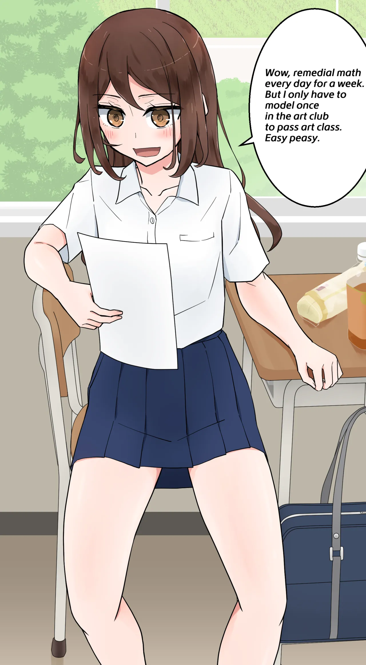 Would a remedial art class be a piece of cake? page 1 full