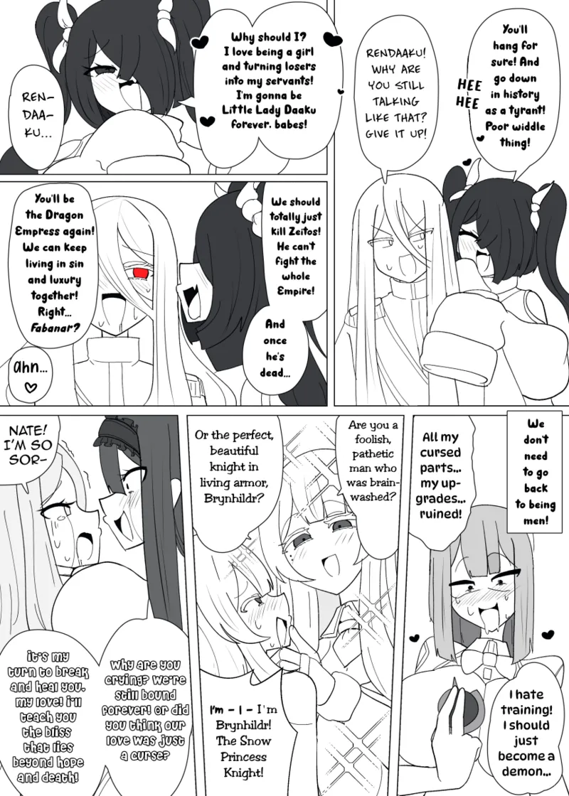 Matenshoku no Yakata 14 | The House of Evil Class Change 14 Dark Goddess page 8 full