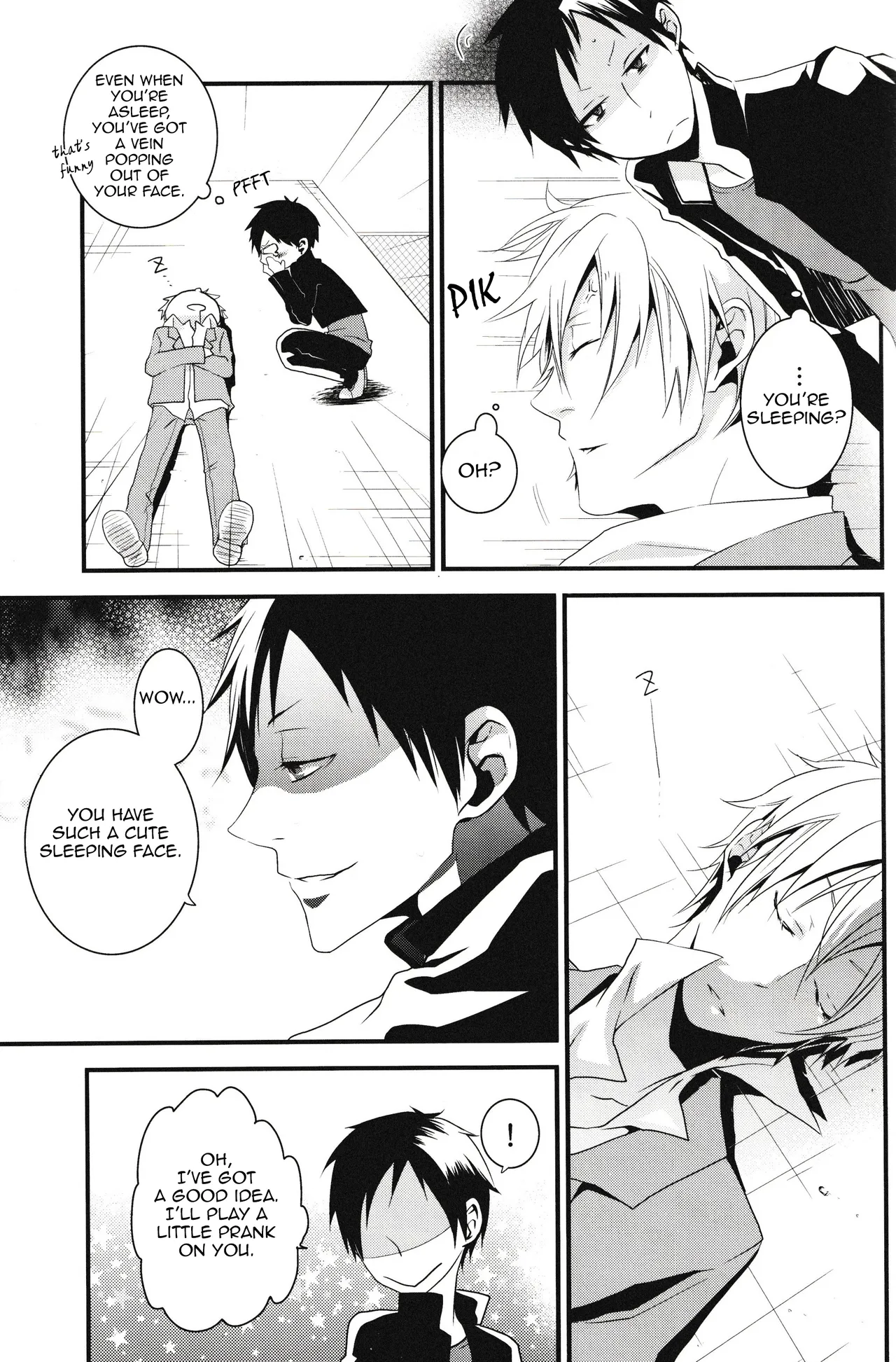 0.5 Seconds Before Sleeping Beauty Wakes Up – Durarara!! dj page 5 full