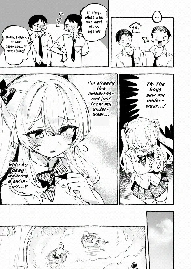 Mizugi to Shuuchi to Itazura to -Classmate ni Sarasareta Namachichi- + ~IF Story~ | Swimsuit and Humiliating Pranks and... ~Exposed Breasts~ + ~What If Story~ page 10 full