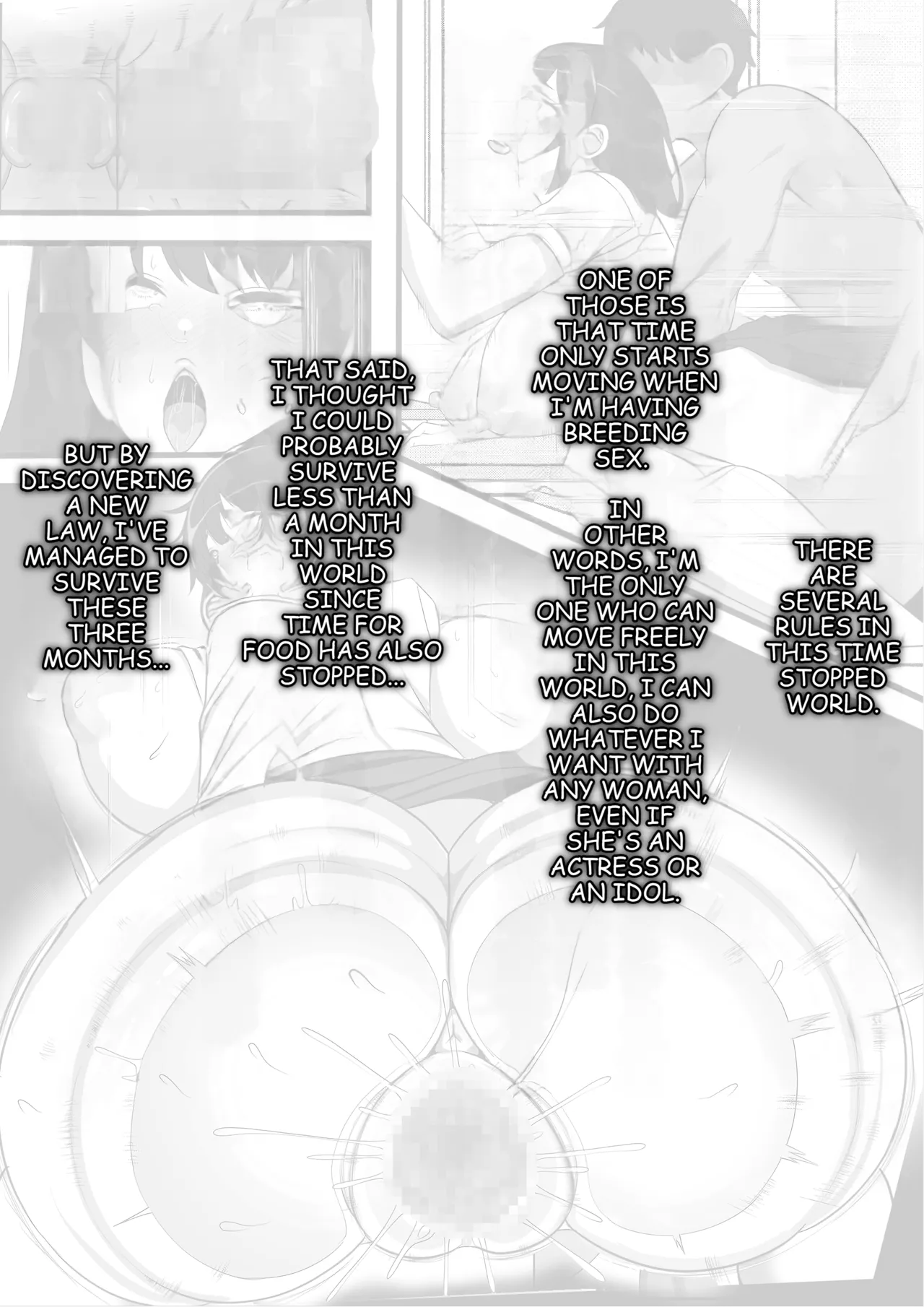 Ore ga Koki Sute SEX Shiteiru Aidaigai Jikan Teishi 2 | Time Stops Except When I'm Having Sex 2 page 9 full