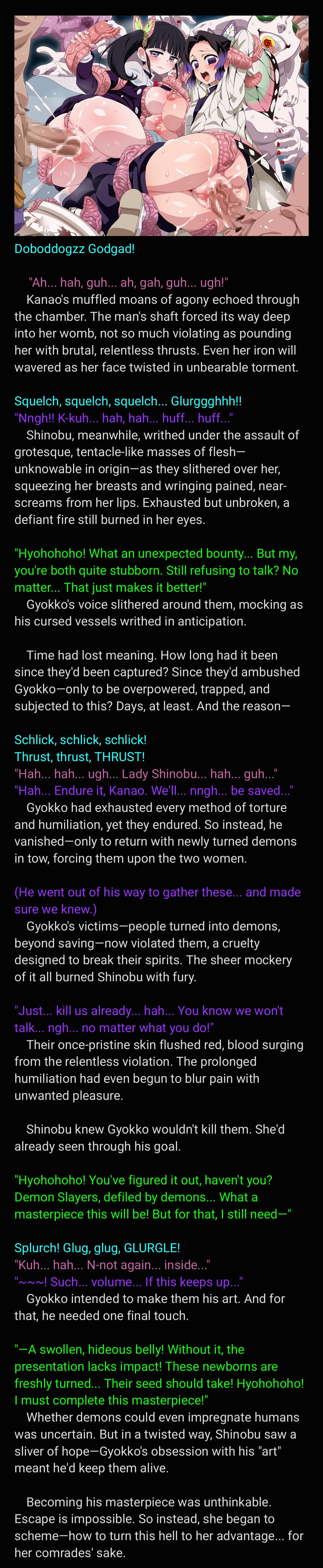 Yuumei Chara Kannou Shousetsu CG Shuu No. 444!! Demon Slayer HaaHaa CG Shuu page 6 full