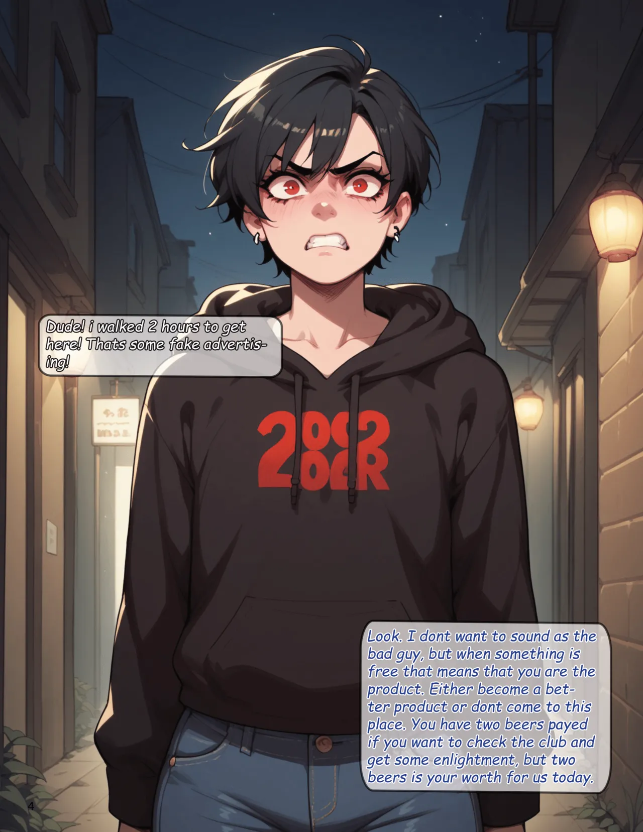 The Club - UnstableUnicorn - AI generated page 4 full