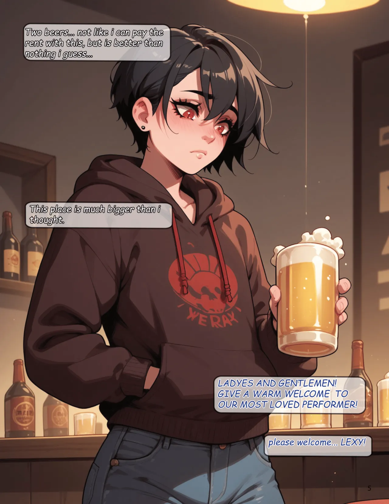 The Club - UnstableUnicorn - AI generated page 5 full