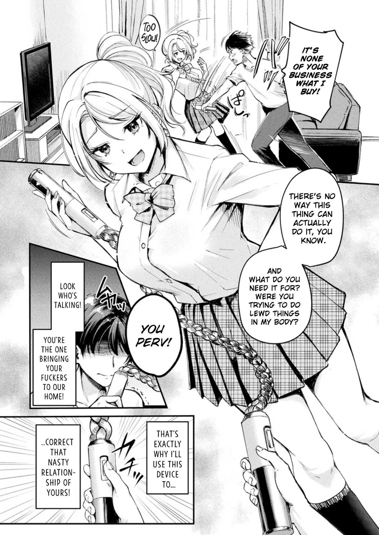 TS Goods Panic ~Iritani Kyoudai no Baai~ | TS Goods Panic ~The Case of the Iritani Siblings~ page 4 full