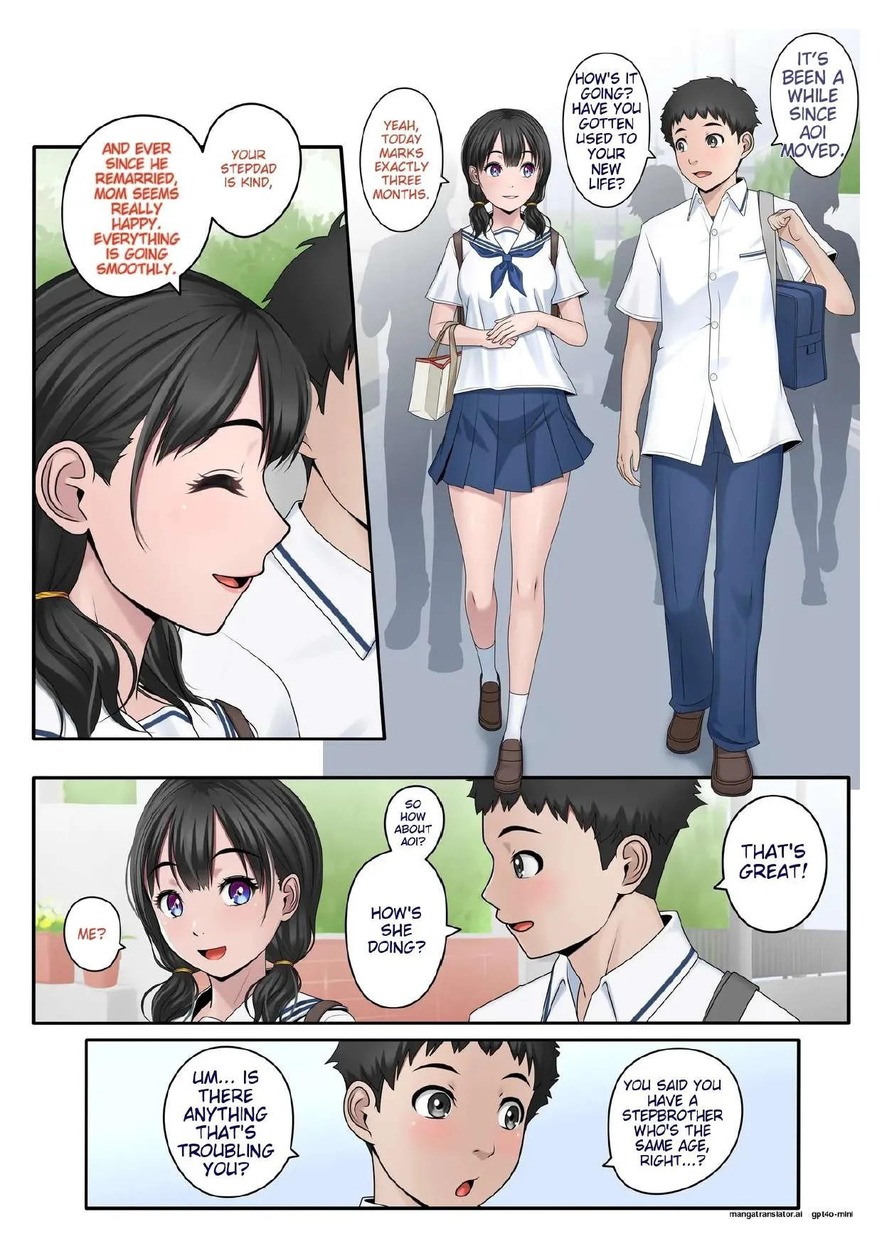 Kanojo no Bad Luck ~Oya no Saikon, Dekita Gikei wa Seijuu Datta~ page 4 full