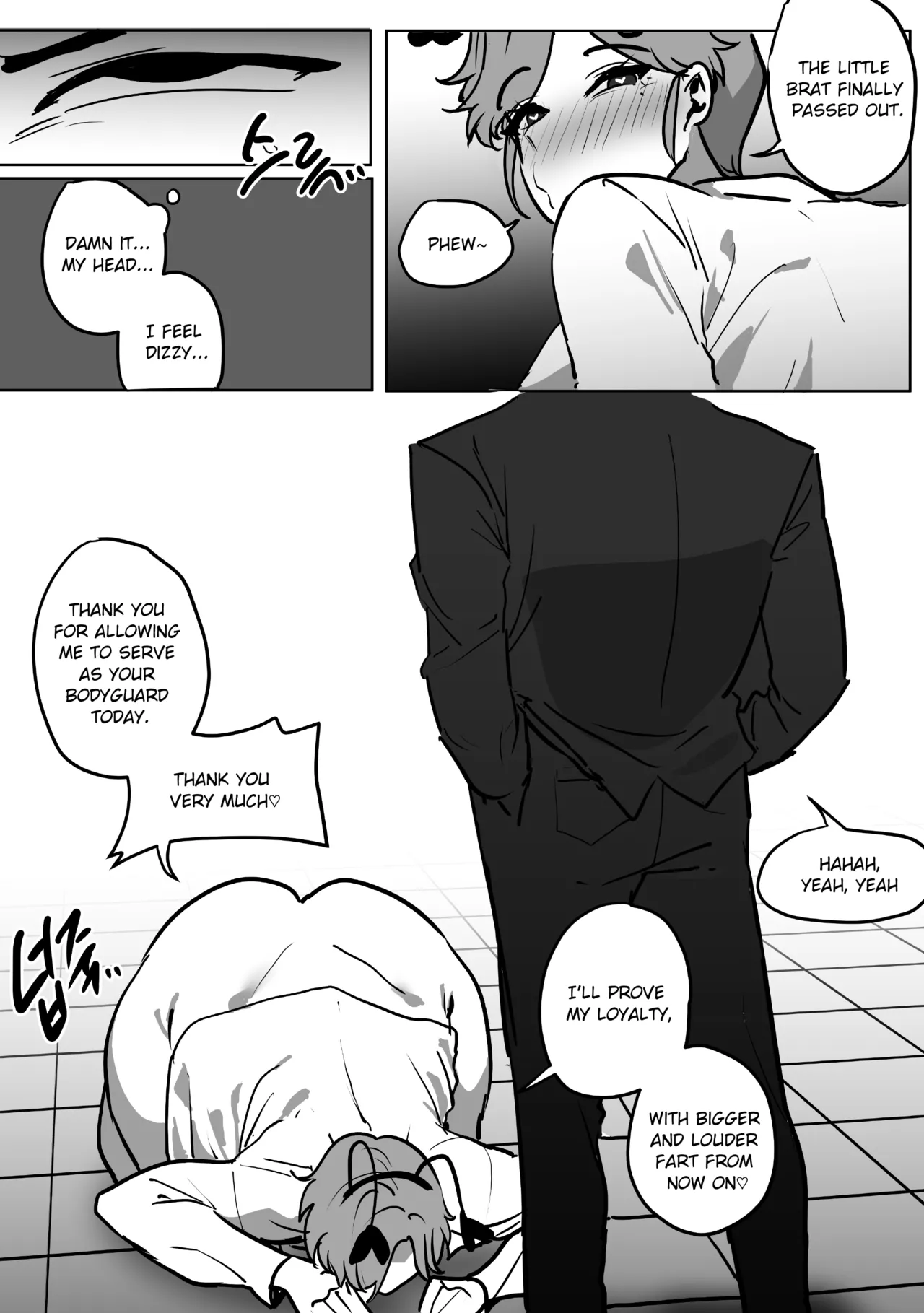 냉철한 보디가드 천박세뇌 page 9 full