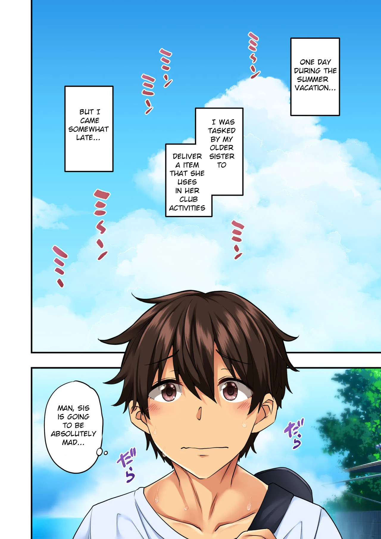 I came to return my sister's forgotten item... page 2 full