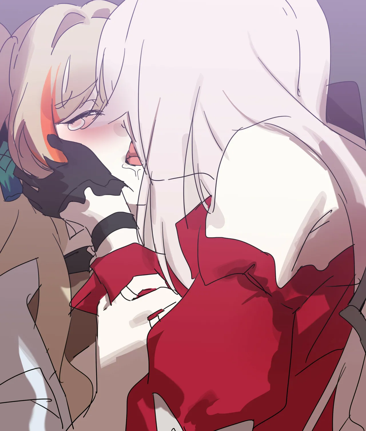 Thelema and song que（honkai gakuen） page 8 full