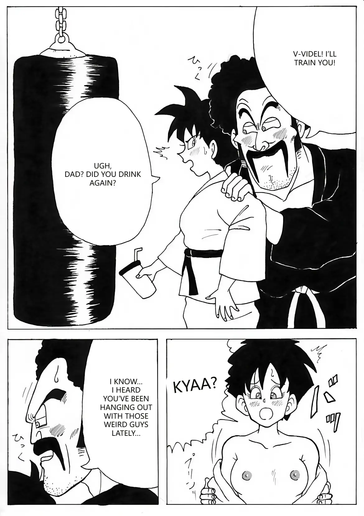 Videl Web Comic page 1 full