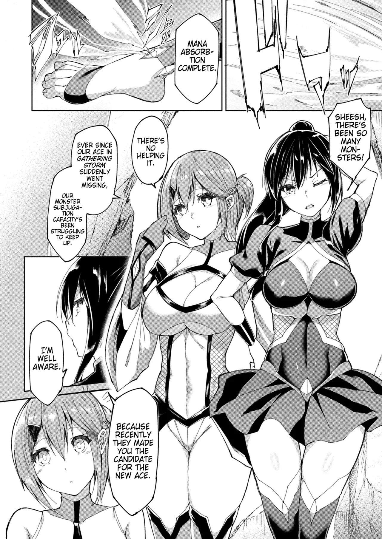 Taima Senshi Iruma&Rinen ~Yami ni Somaru Kizuna~ Zenpen | Exorcist Warriors Irma ＆ Lynen ~A Bond Dyed in Darkness~ Parts 1&2 page 2 full