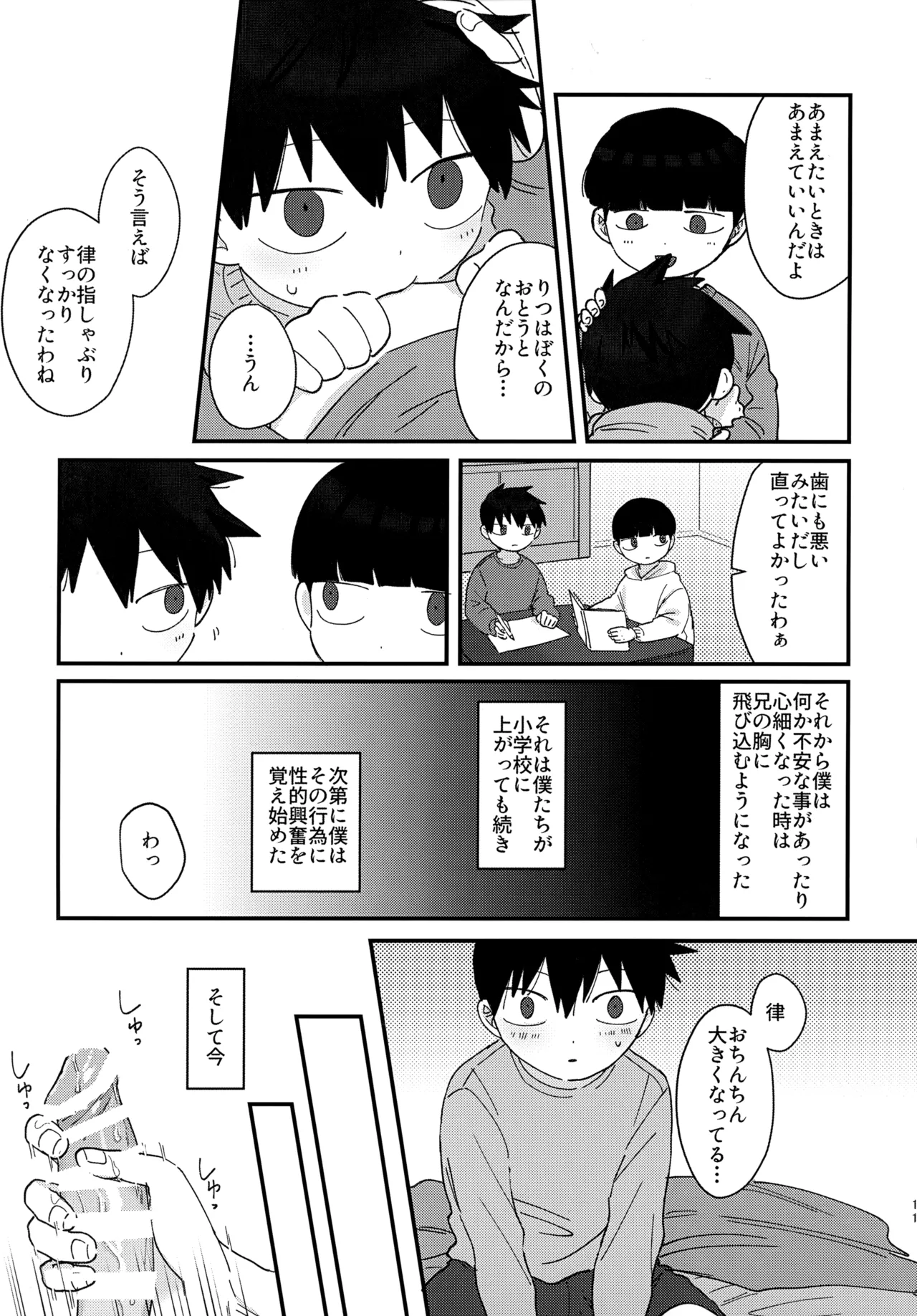 Kageyama-kun wa Hitotsu Shita no Otouto to Ecchi na Koto o Shiteiru Rashii page 10 full