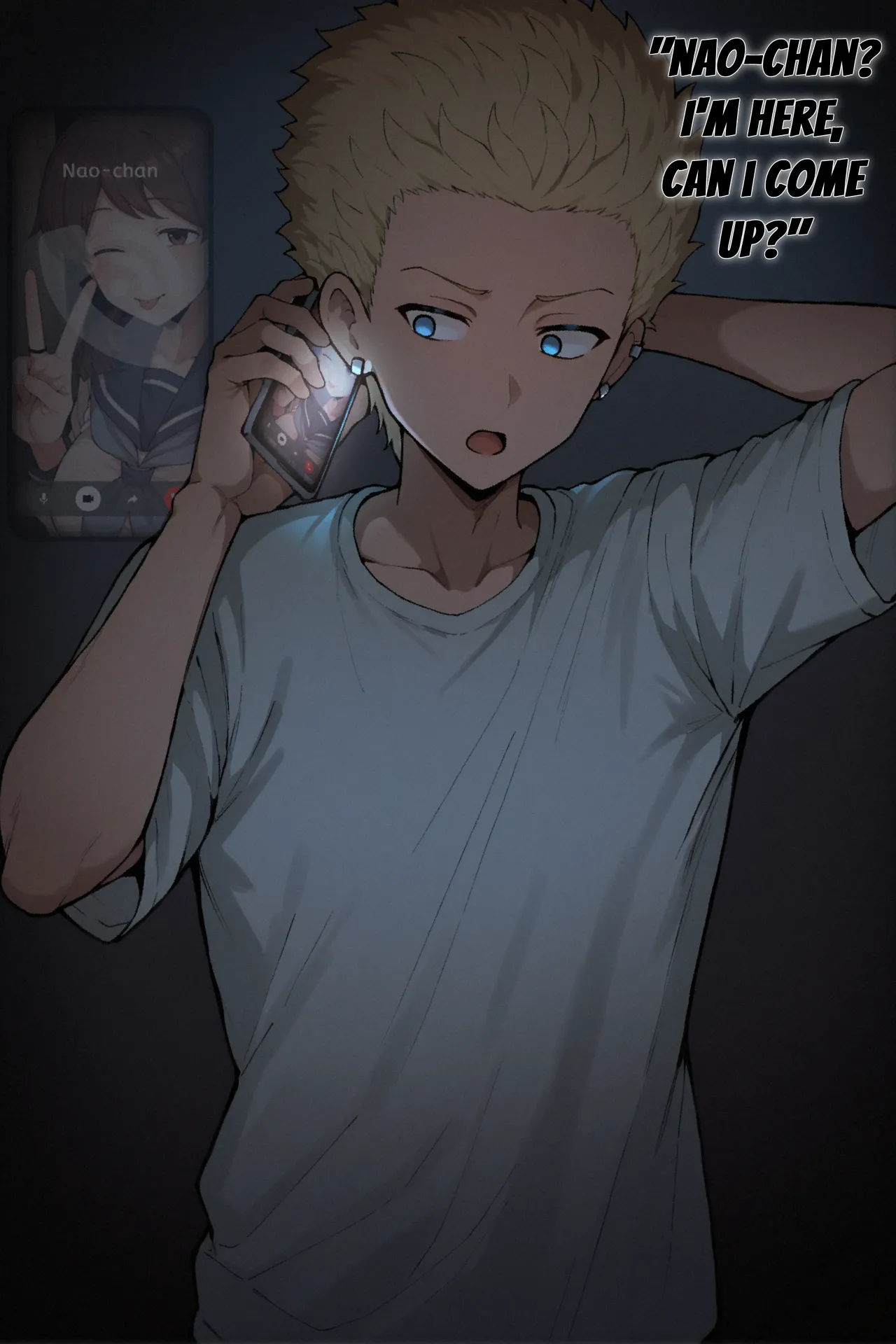 Kokujin no Tenkousei NTR ru "Nao-Chan's Invite" page 2 full