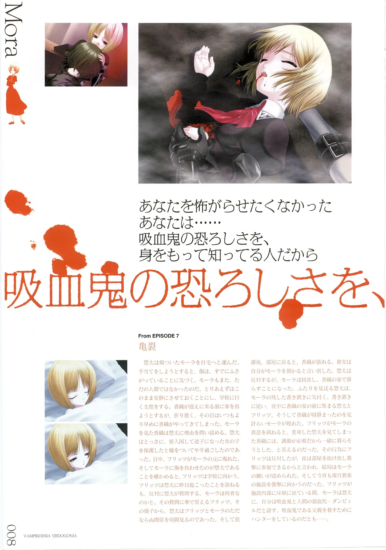 Vampirdzhija Vjedogonia Kikokugai -Perfect Graphics- Art Book page 8 full