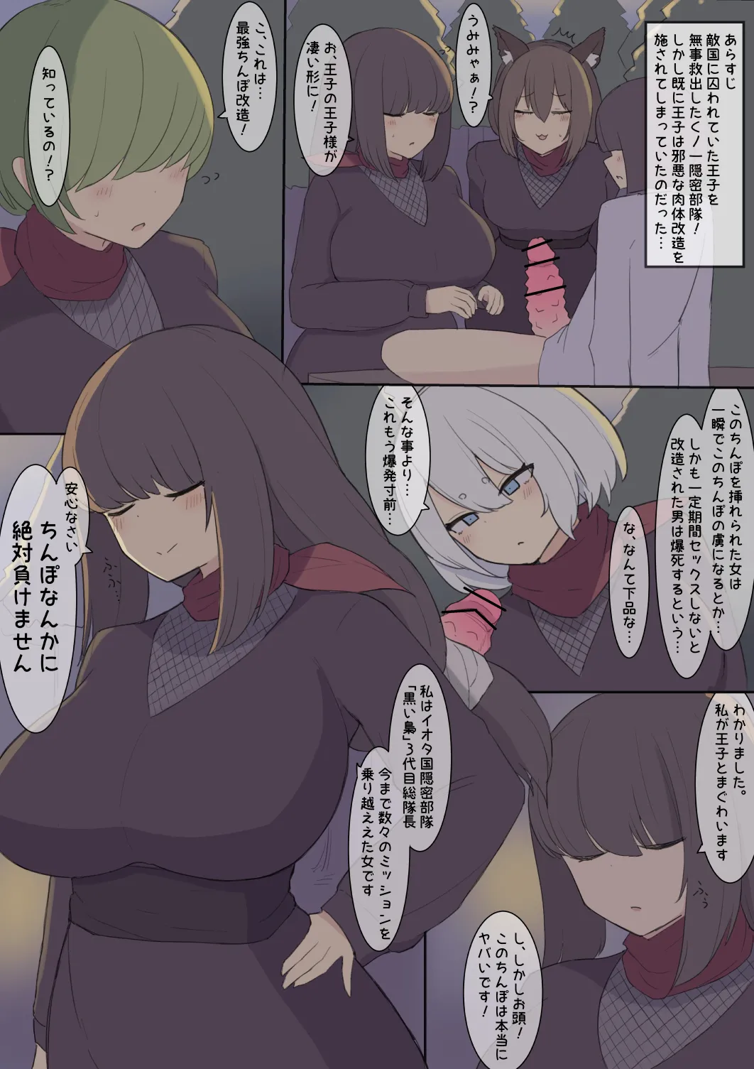 Kunoichi Onmitsu Butai page 1 full