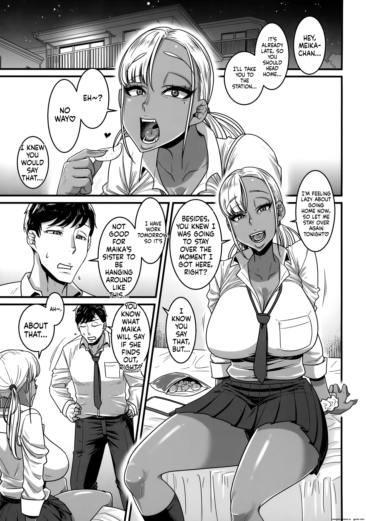 SeFri Ijou Koibito Miman ~Kanojo no Imouto JK Hen~ | More Than Fuckbuddies, Less Than Lovers ~Her Younger JK Sister Edition~ page 2 full