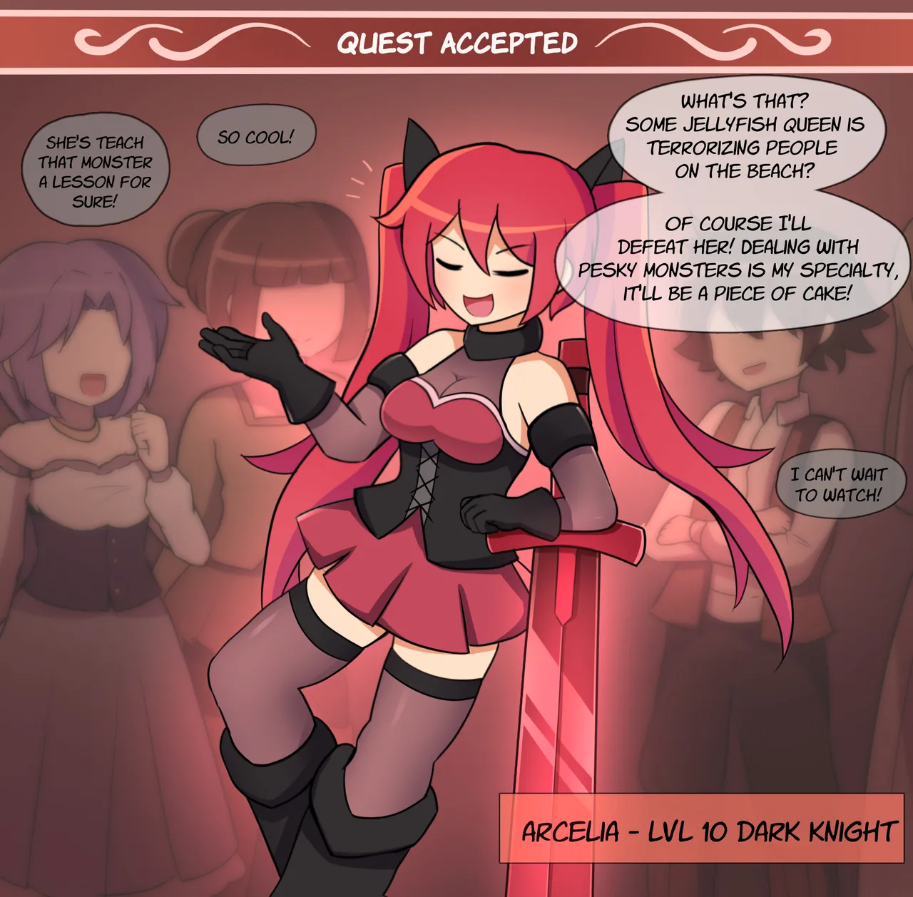 Seraph Ascent Chapter  Prequel : Swallowed By The Jellyfish Queen page 3 full