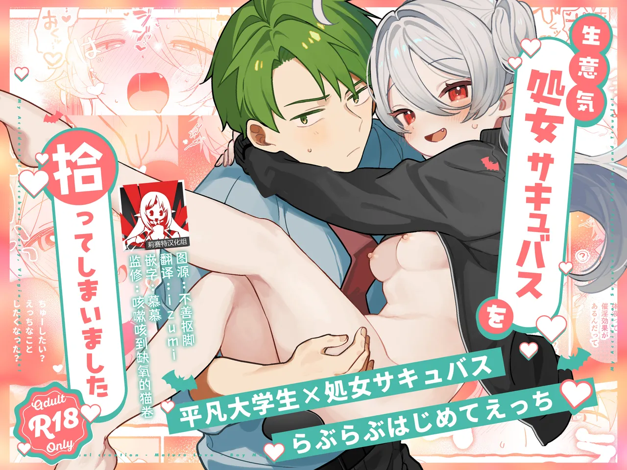 namaiki shojo sakyubasu o hirotte shimaimashita | 不小心捡到了嚣张的处女魅魔 page 1 full