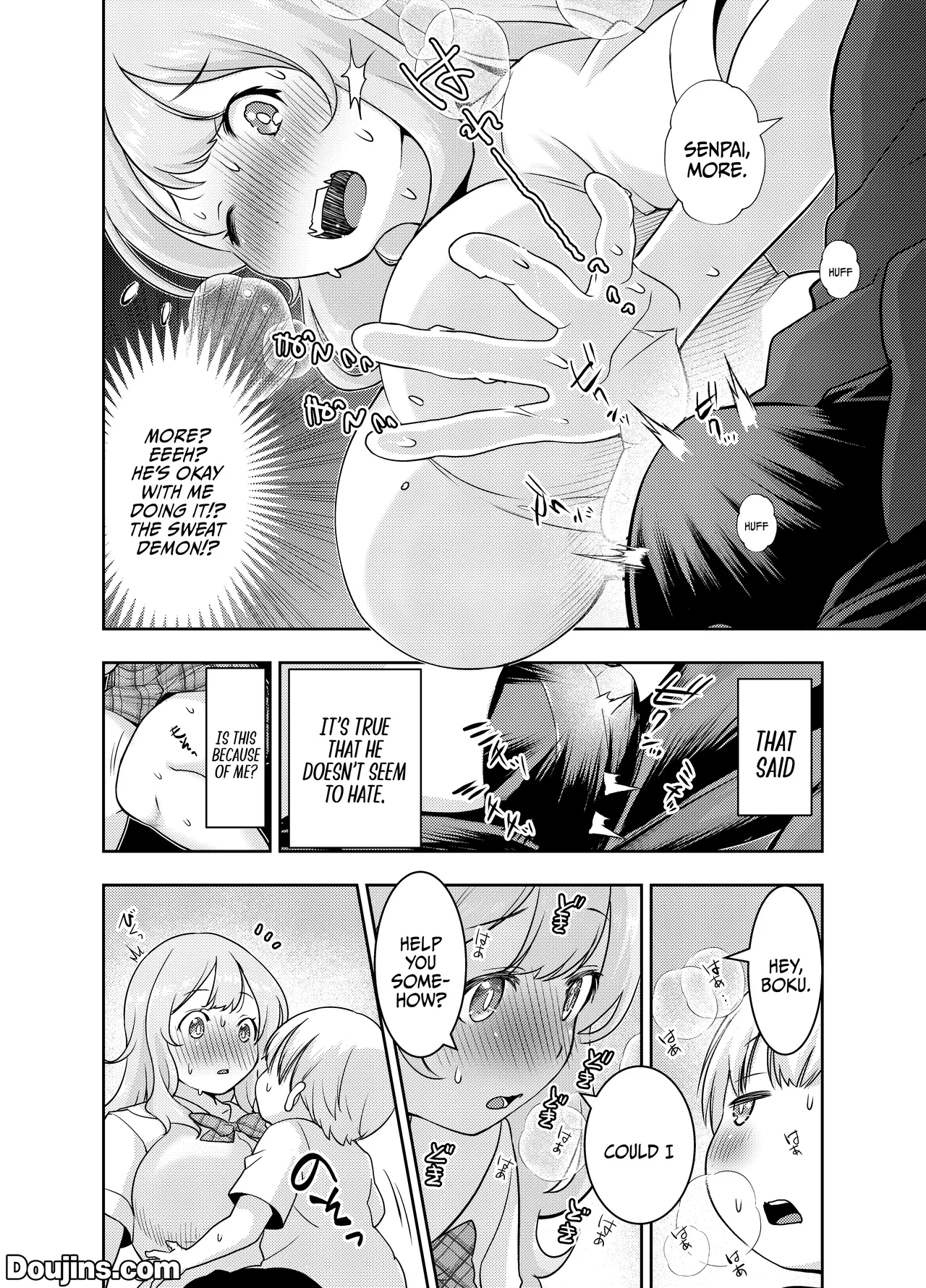 Do-M Senpai ga Seishori Iin ni Naru made  | Until My Masochist Senpai Becomes A Sexual Relief Committee Member page 10 full