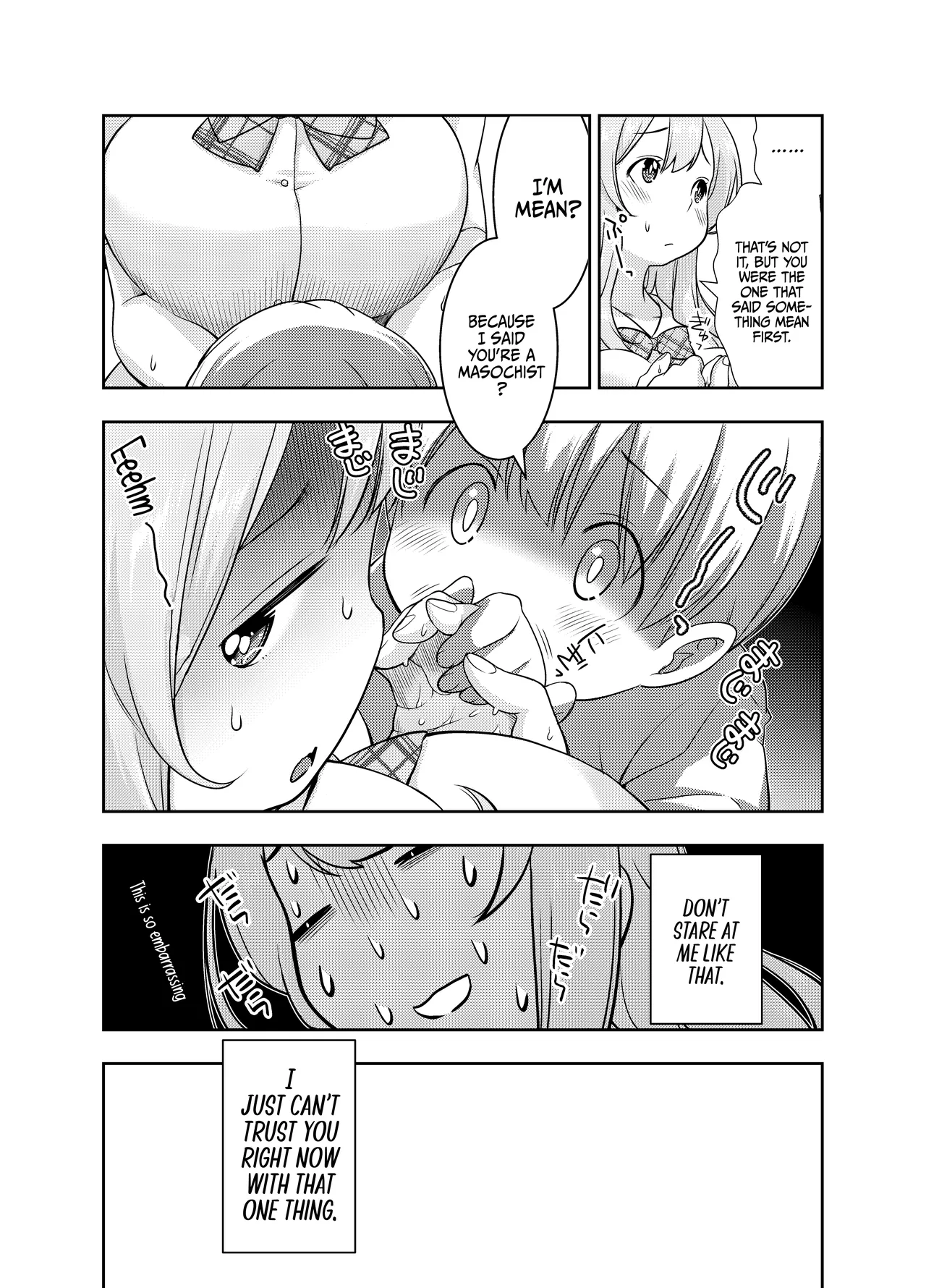 Do-M Senpai ga Seishori Iin ni Naru made  | Until My Masochist Senpai Becomes A Sexual Relief Committee Member page 6 full