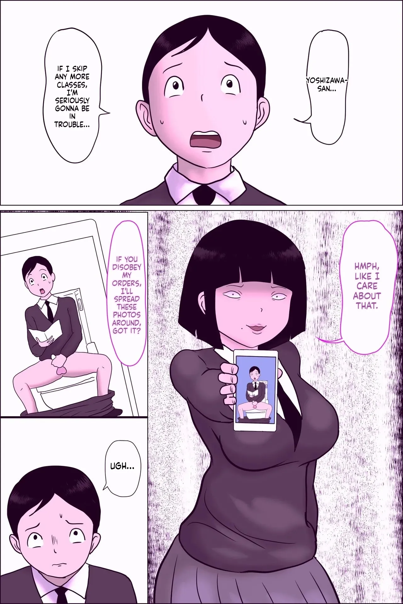 Shy Girl from School#10: Daily Life Being Played With Down There by a Plain, Introverted Girl page 3 full