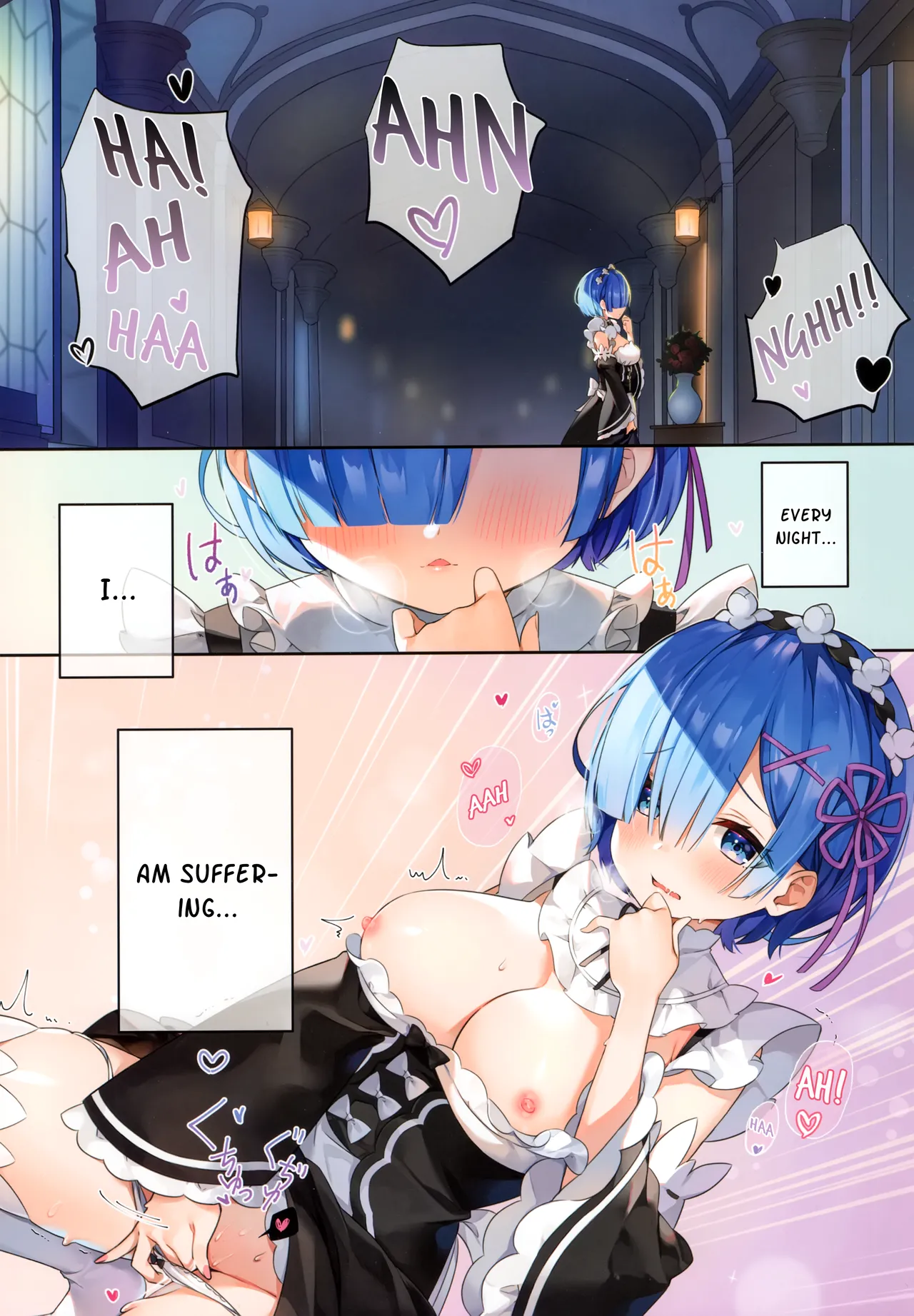 Rem wa Kyou Zettai Yaritai! | Rem definitely wants to do it today! page 2 full