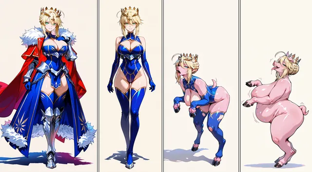 狮子王 与 人类最后御主が豚に堕ちるまでの物語 【patreon】【Kris_S】 page 1 full