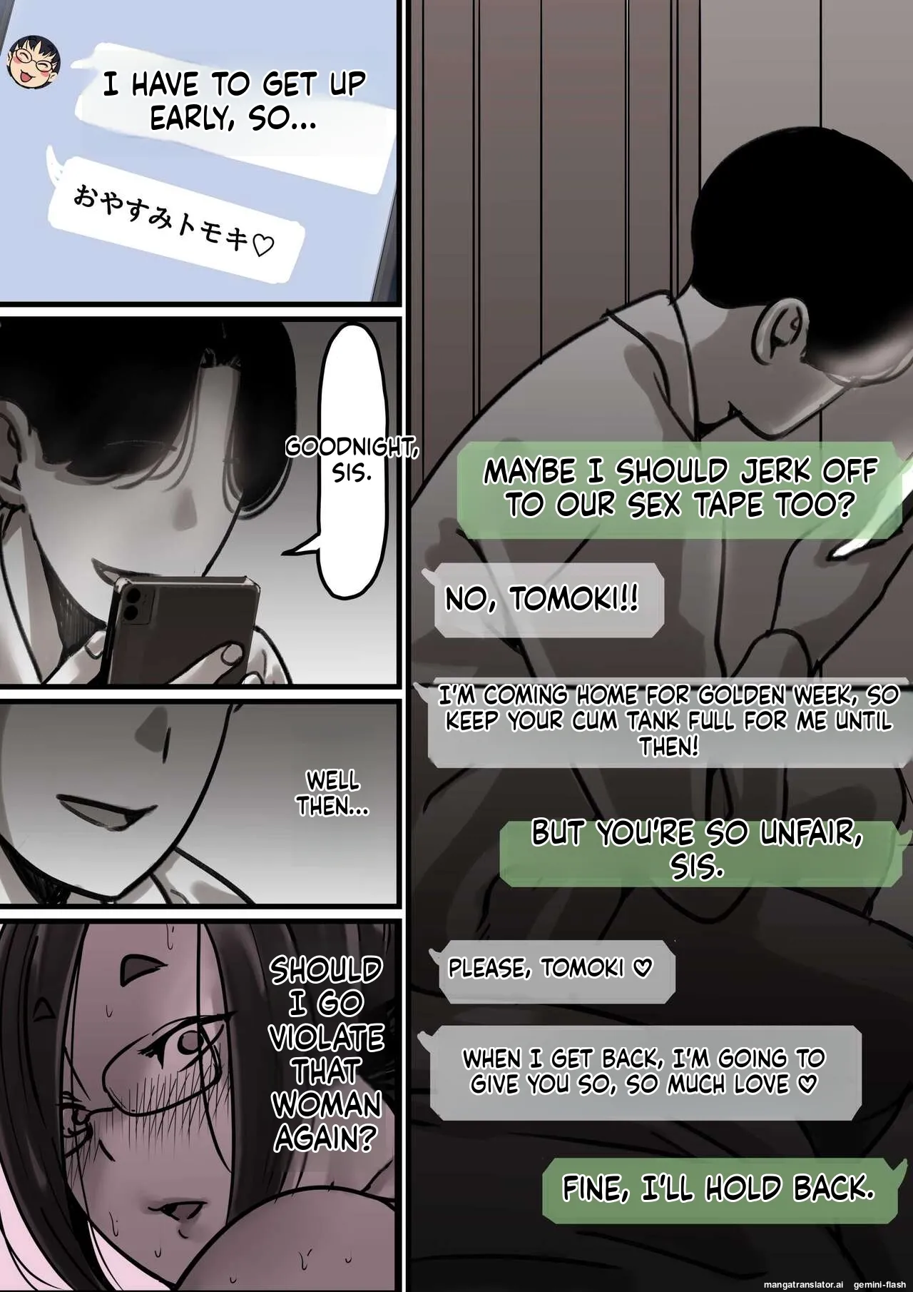Falling with Mother Part 2 page 6 full