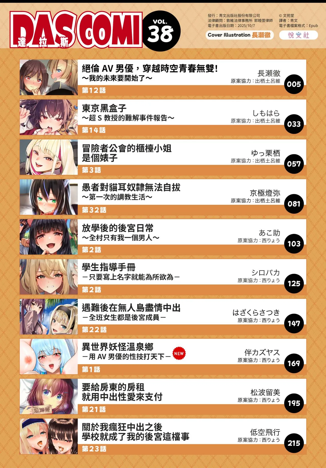 Dascomi Vol.38 page 3 full