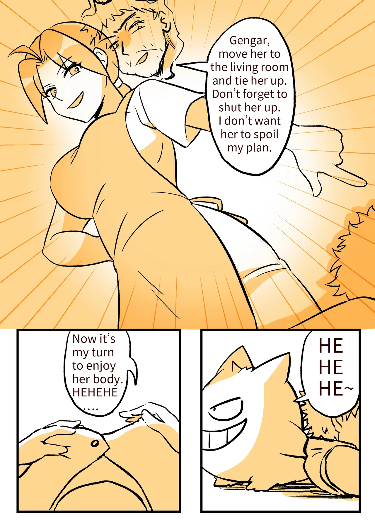 The Pokémon Criminal: Ghost Master page 3 full