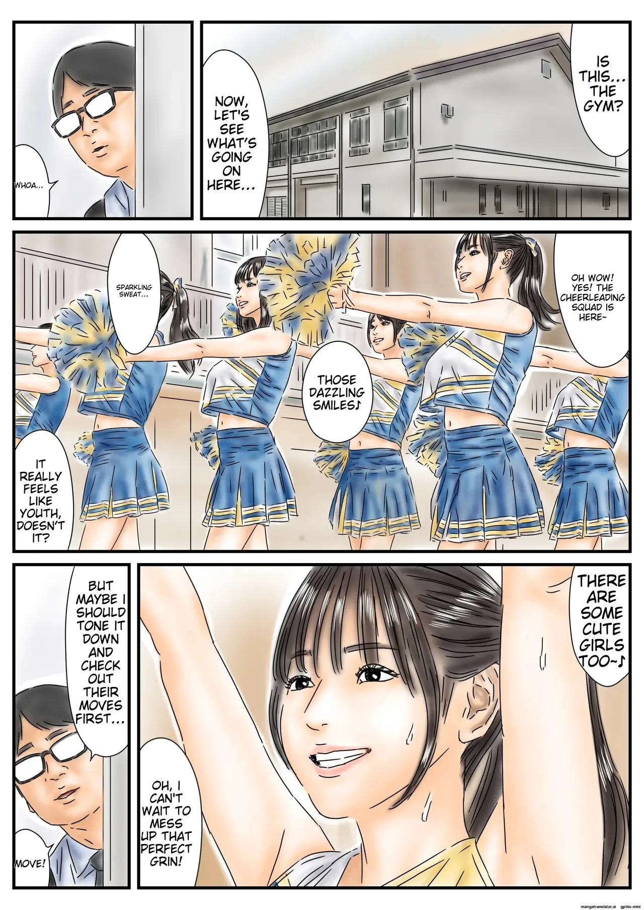 Time Stop! The youthful cheerleaders and student council president are so dazzling that I'm going to stain them with sperm page 3 full