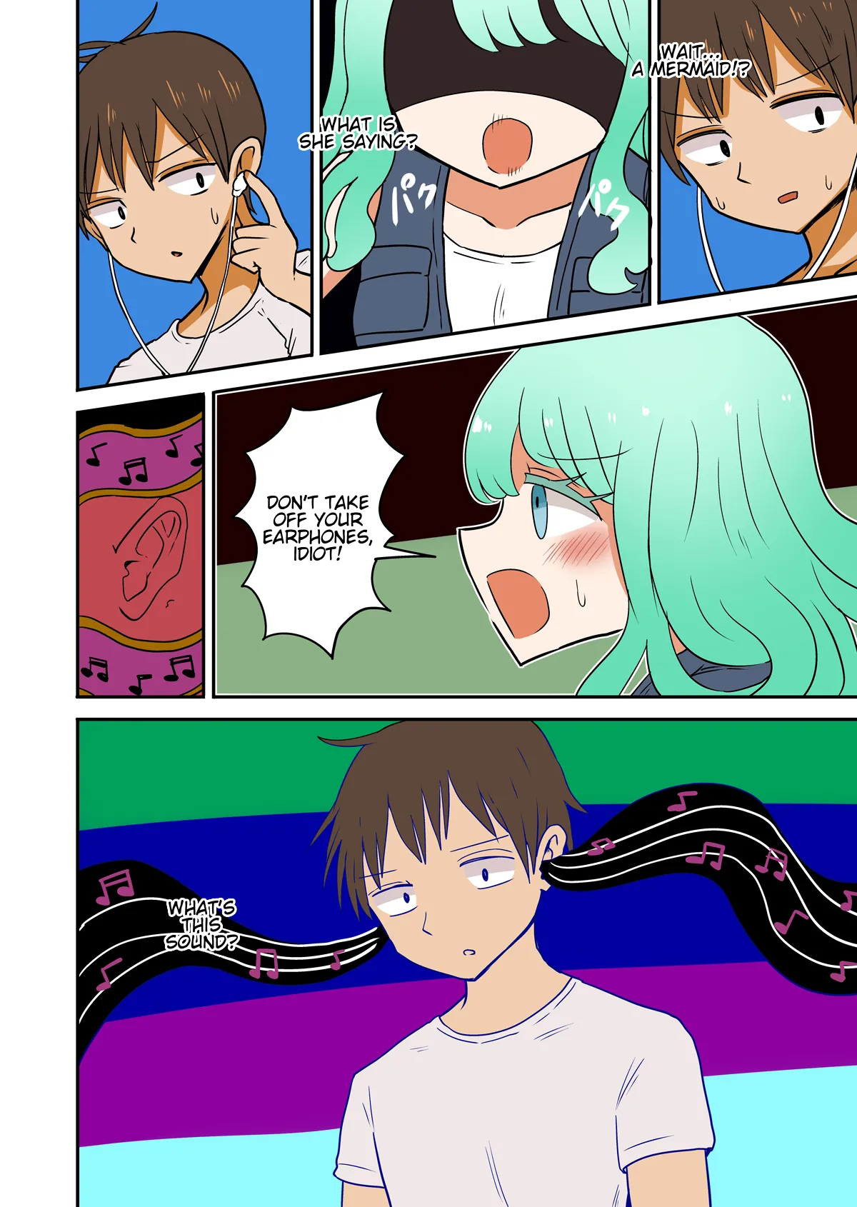 Father and son turned into mermaids page 4 full