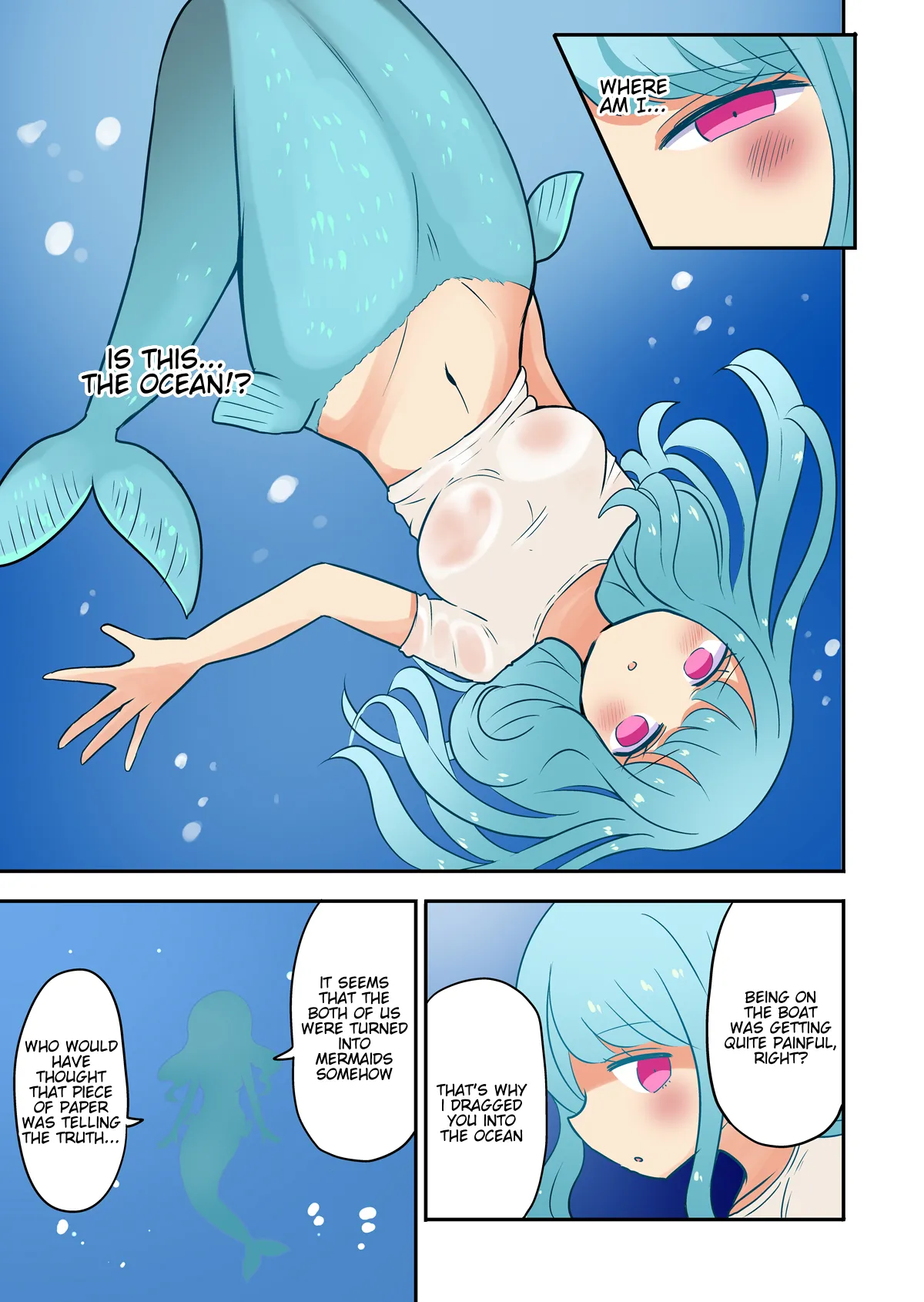 Father and son turned into mermaids page 7 full
