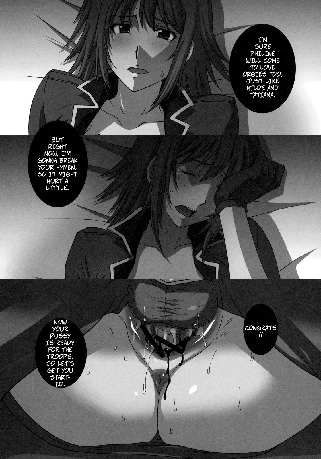 ZEON LostWarChronicles "The Invisible Knights Daily life" & "Jane Conty's Fall" page 4 full