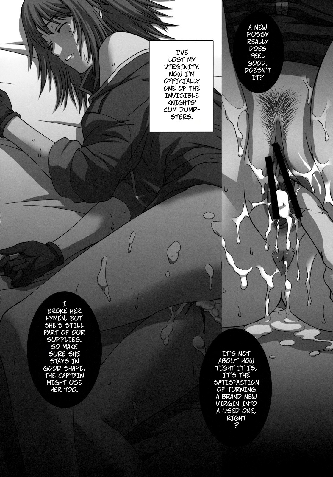 ZEON LostWarChronicles "The Invisible Knights Daily life" & "Jane Conty's Fall" page 5 full