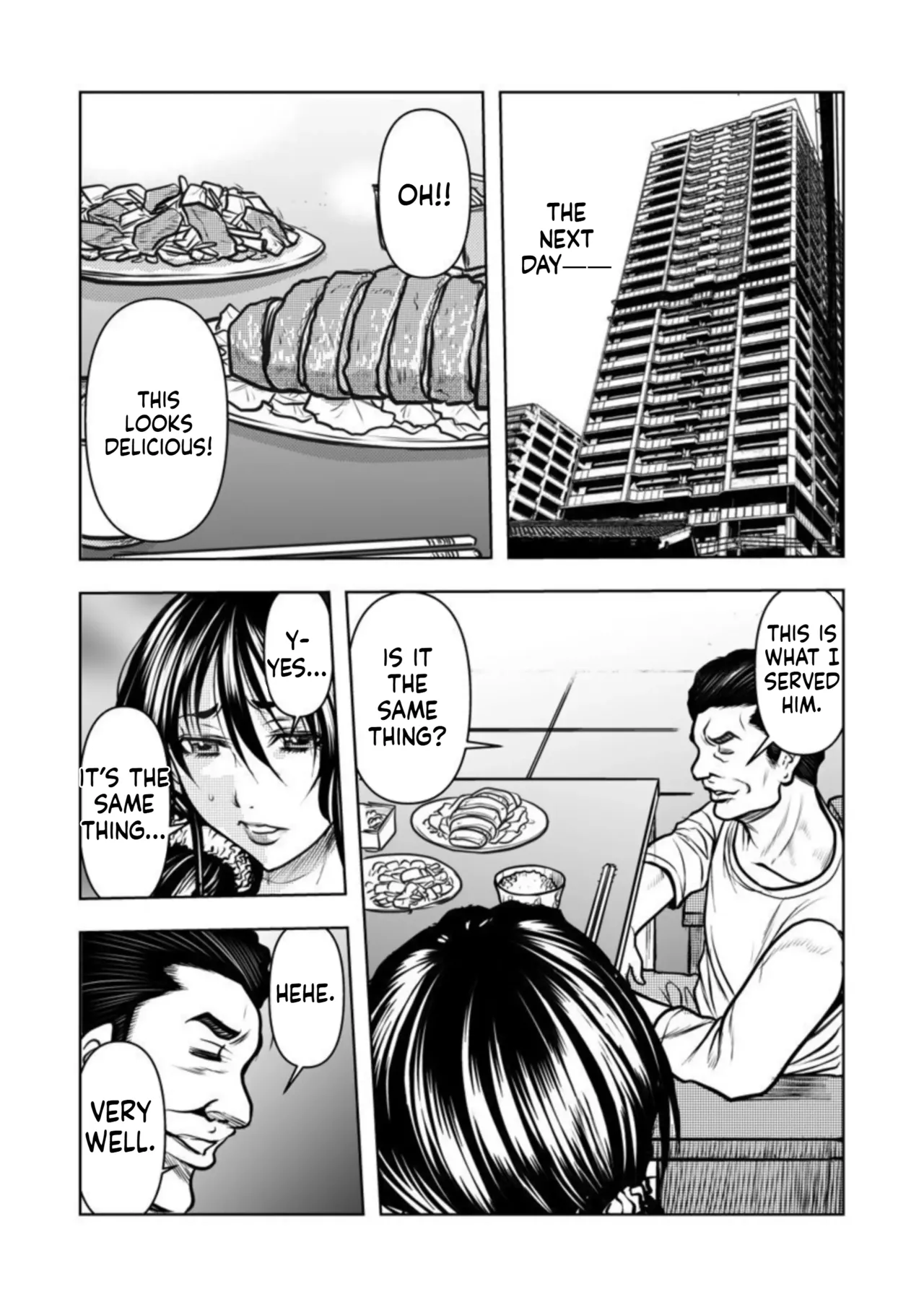 Contract wife - The days of being embraced by her husband's boss began for her husband - 2 page 4 full