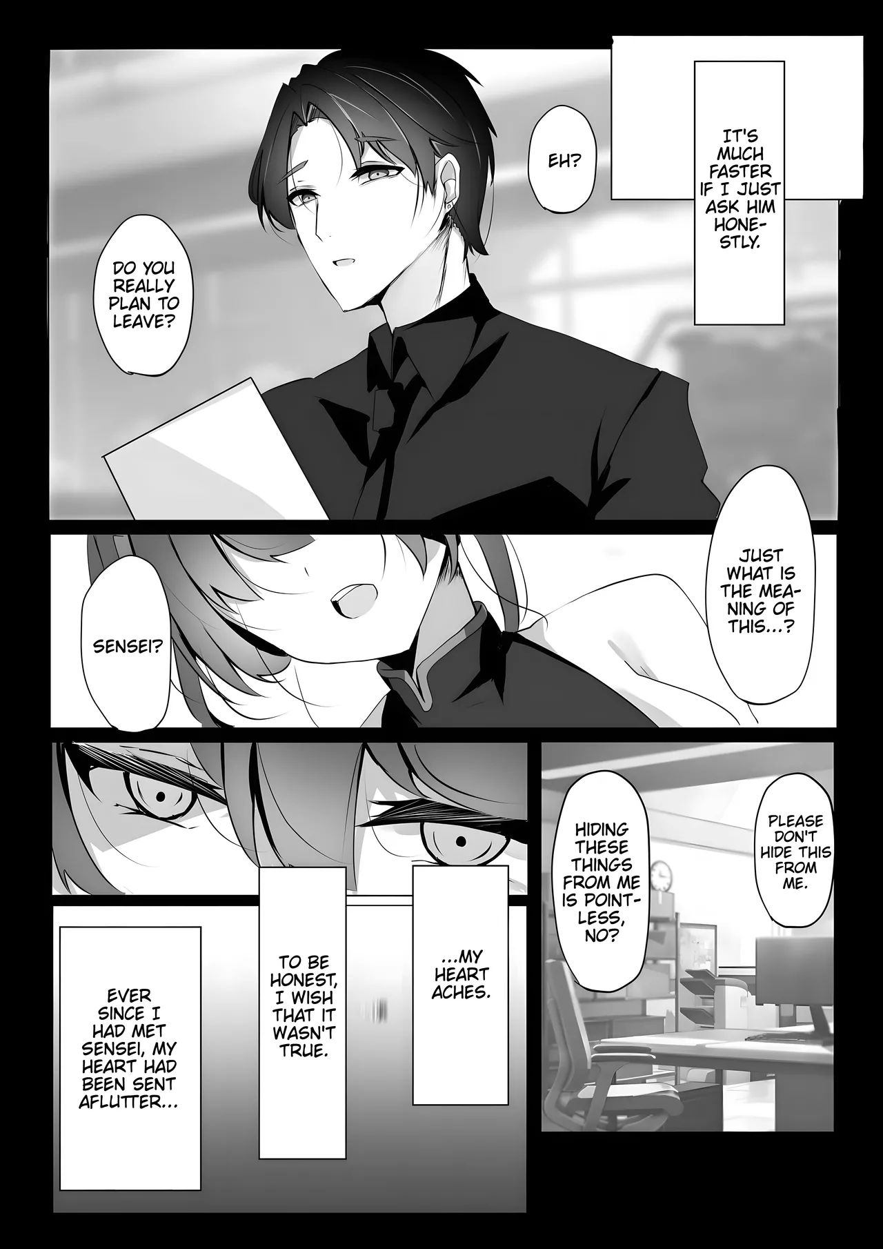 Ori no Naka no Aoi Tori - A caged blue bird page 5 full