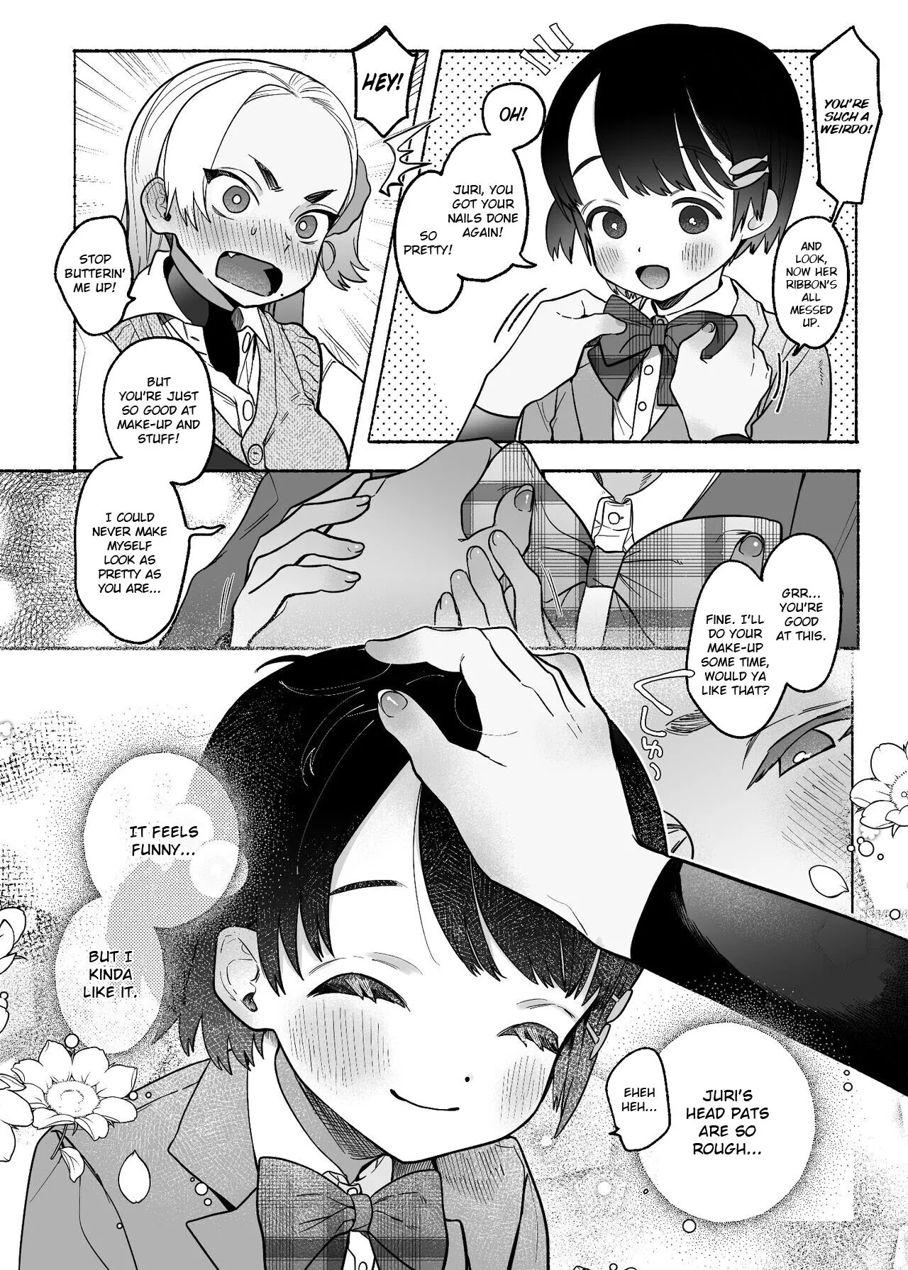 Yuujou Retsujou Yuri Hatsujou | When Friendship Falls to Lesbian Lust page 7 full