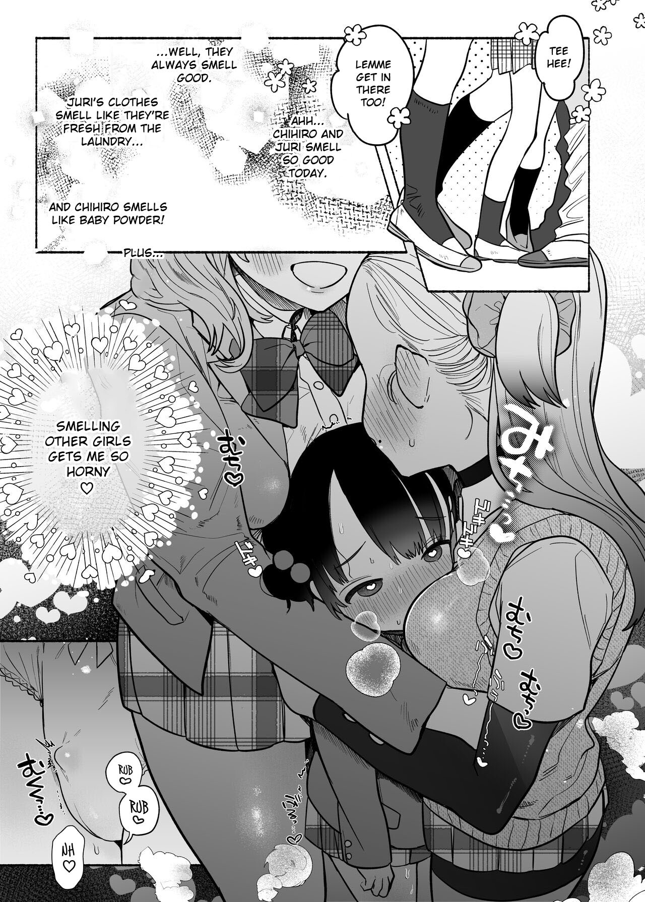 Yuujou Retsujou Yuri Hatsujou | When Friendship Falls to Lesbian Lust page 8 full