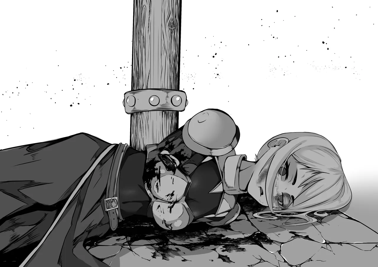 Caught By The Enemy ~Gut-punches, Choking, and Irrumatio~ page 6 full