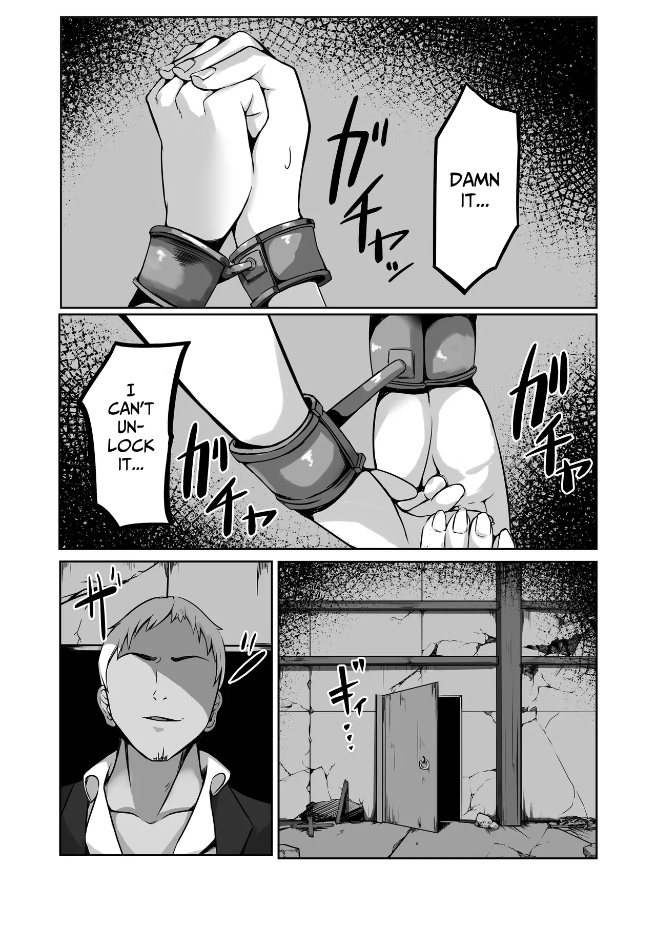 Caught By The Enemy ~Gut-punches, Choking, and Irrumatio~ page 7 full