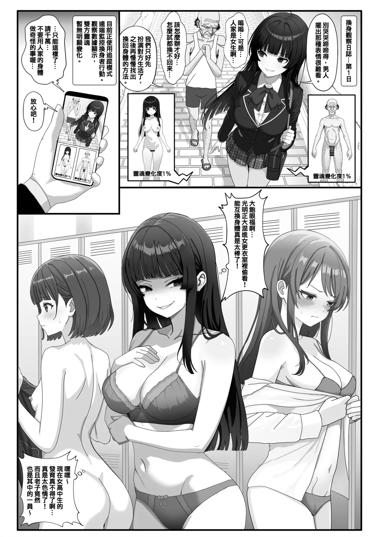 換身觀察日誌 page 3 full