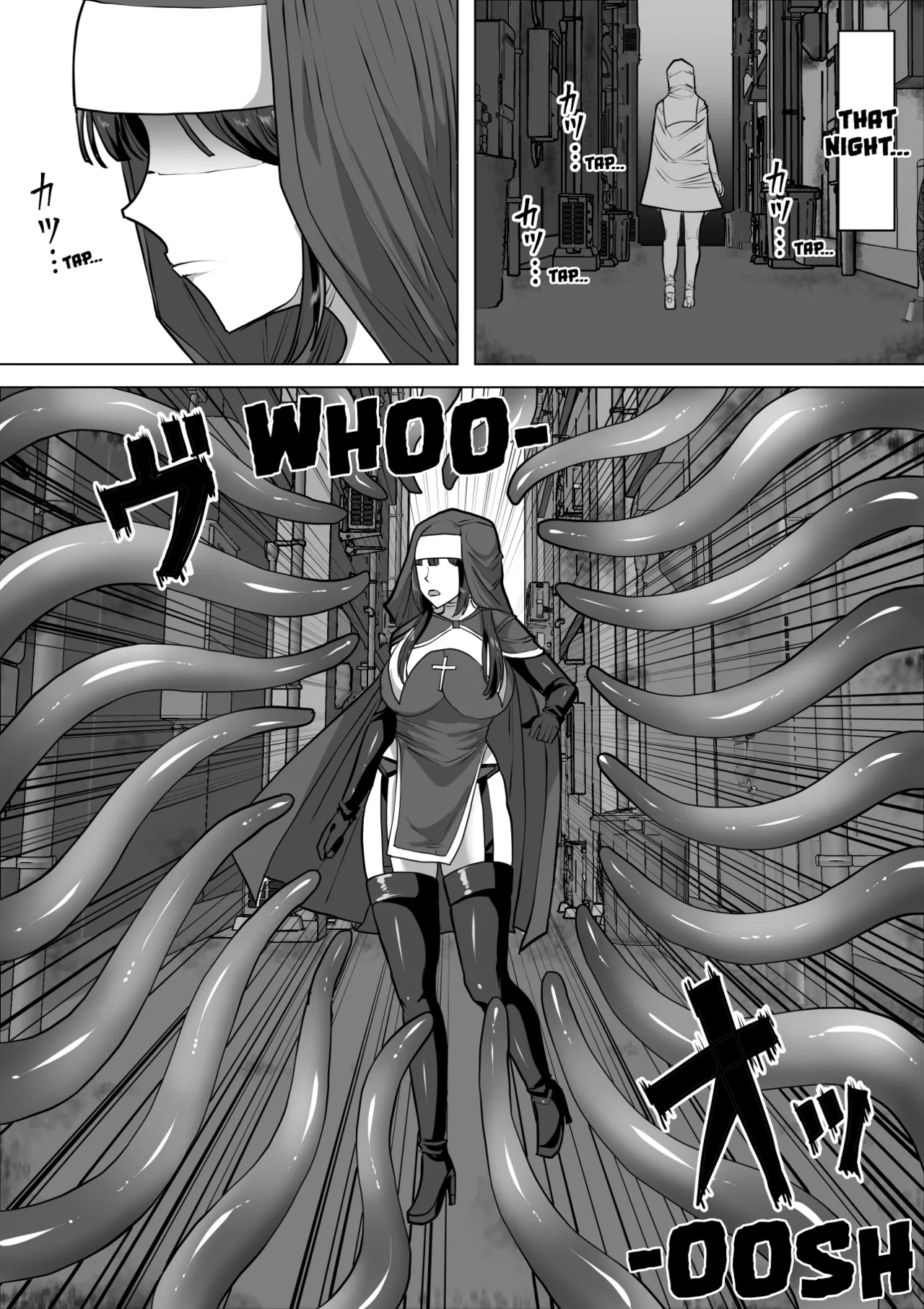 Futanari Ejaculation Management! 4 ~The Exorcist Apostle Who Will Ejaculate in 100 Days, Reiko~ page 4 full