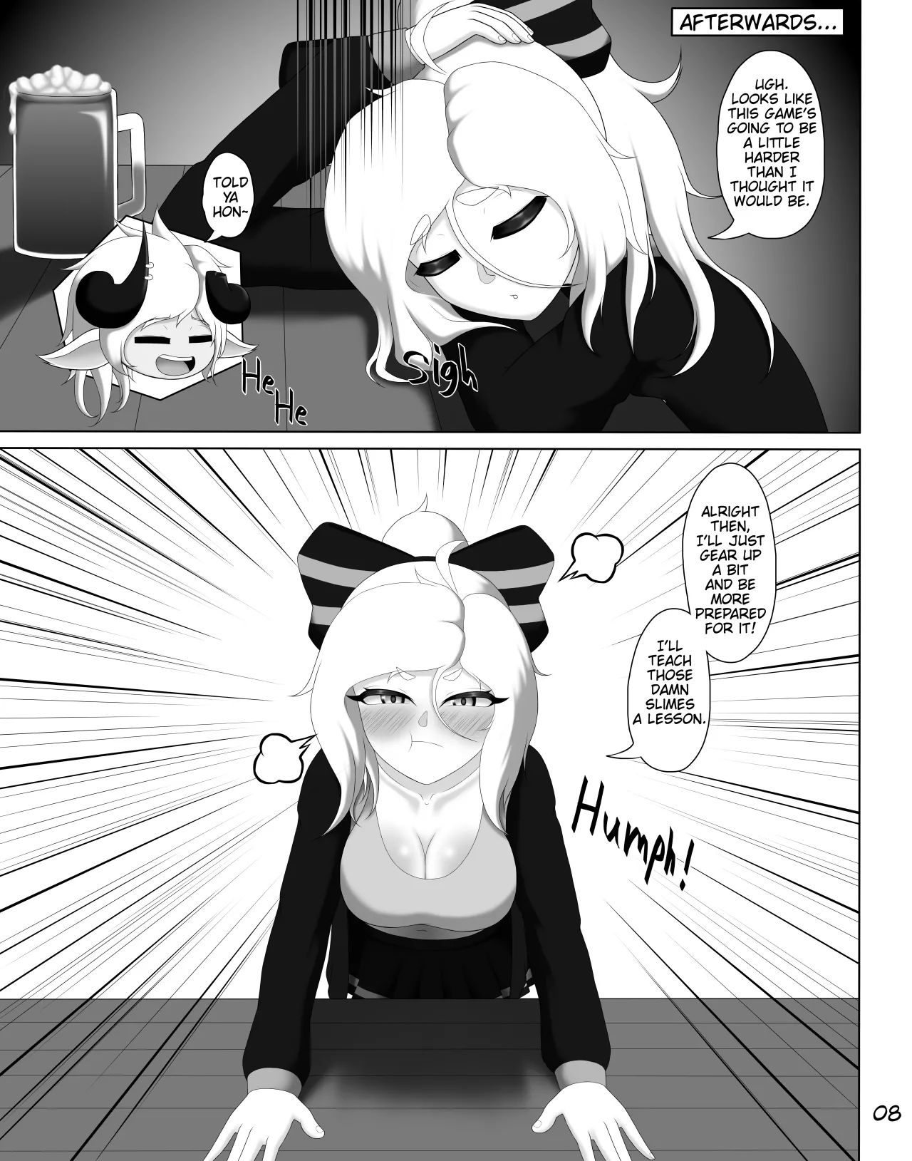Fumiko's Lewd Encounters in an Erotic RPG VR Game!!! page 10 full