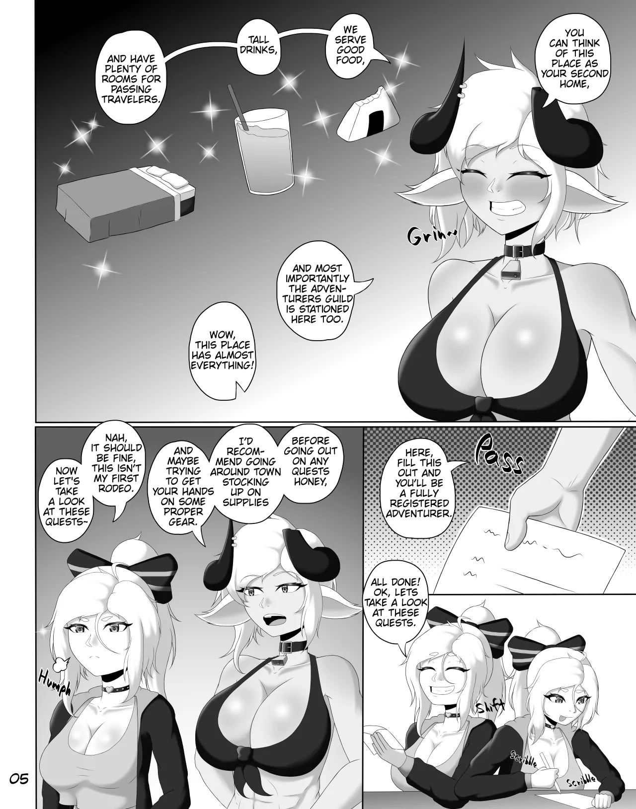 Fumiko's Lewd Encounters in an Erotic RPG VR Game!!! page 7 full