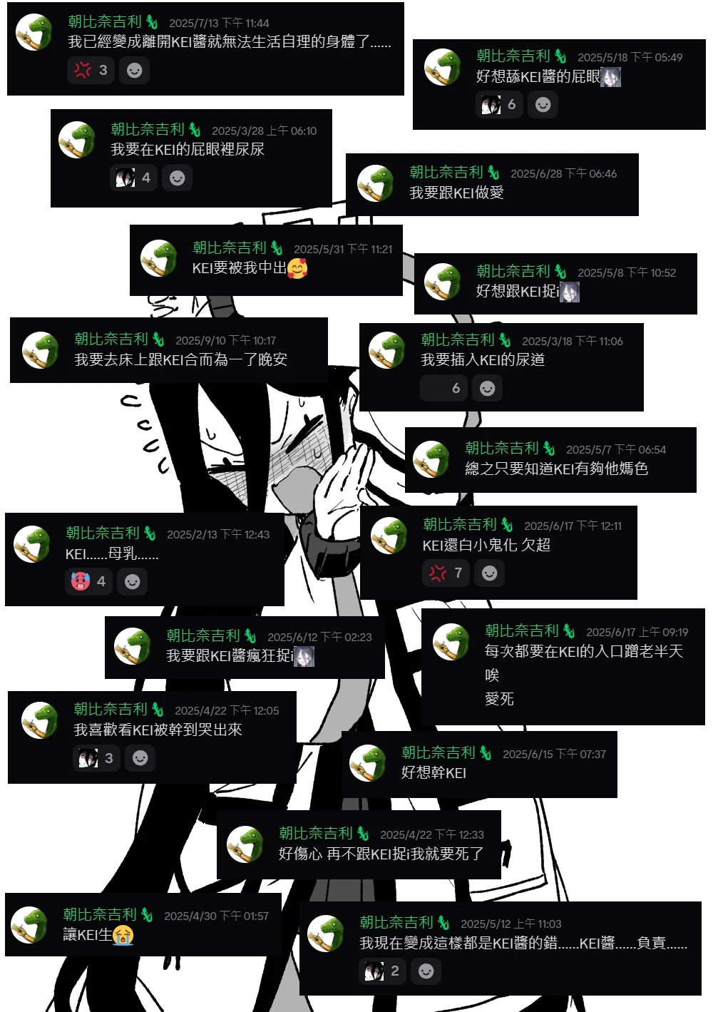 想KEI想到瘋了 page 3 full